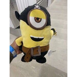 Gemmy Halloween Minions 11" Eye Matie Rise of Gru Animated Pirate Illumination